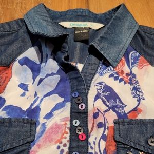 DESIGUAL Multicoloured Top Medium